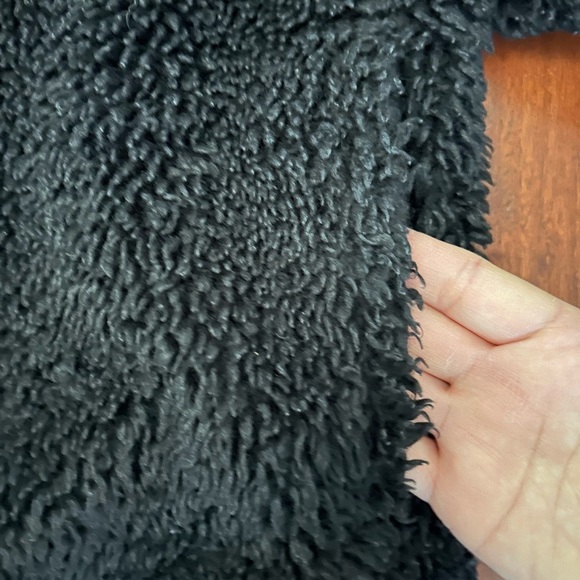 UNIQLO Windproof Outer Fleece Rib Blouson - Black Size XL excellent YKK ZIPPER - Picture 7 of 13